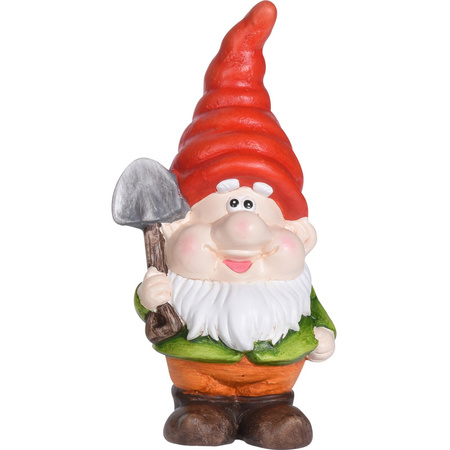 Set of 2 garden gnomes Diego and Dave 23 cm
