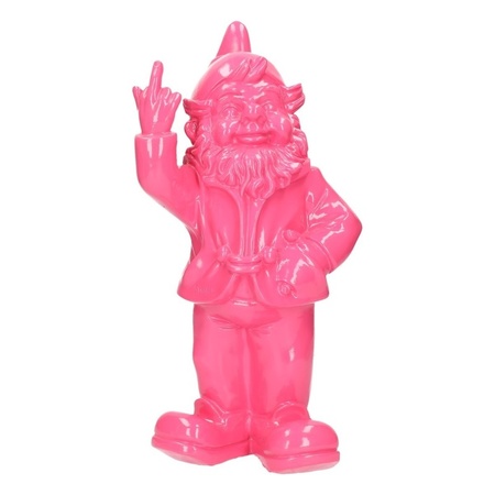 Gnome pink the finger 30 cm