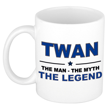 Twan The man, The myth the legend name mug 300 ml
