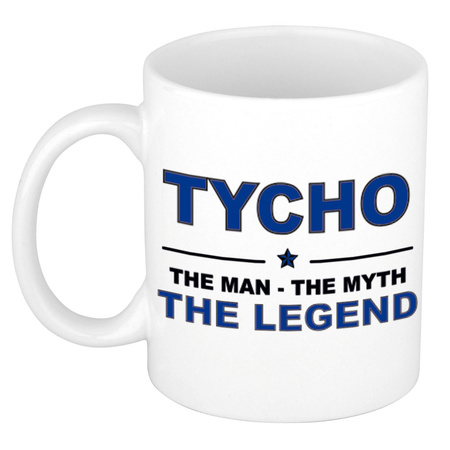 Tycho The man, The myth the legend cadeau koffie mok / thee beker 300 ml