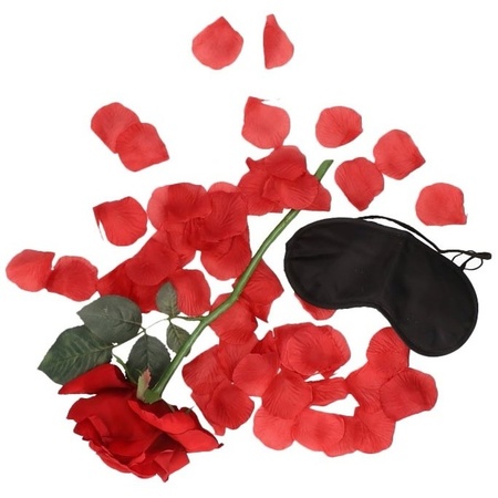 Valentines Day gift surprise package black mask
