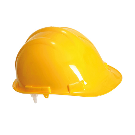 Safety helmet adjustable yellow 55-62 cm