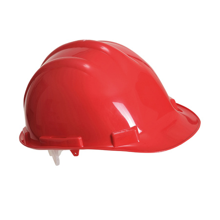 Safety adjustable helmet red 55-62 cm