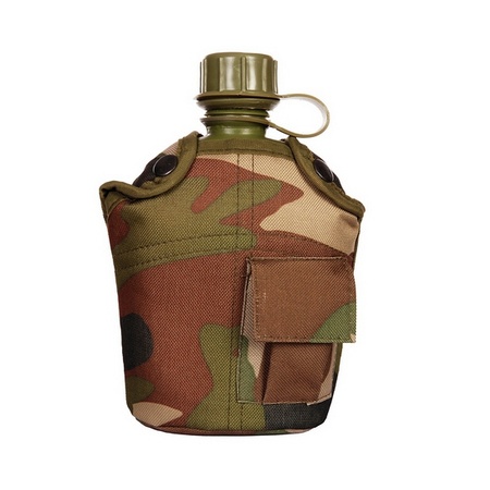 Waterbottle PVC with camouflage cover