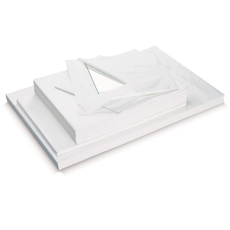 Wrapping paper 480 sheets white 50 x 75 cm