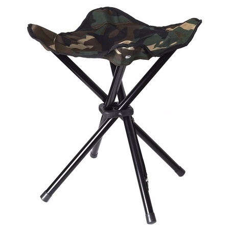 Foldable stool camouflage 42 cm