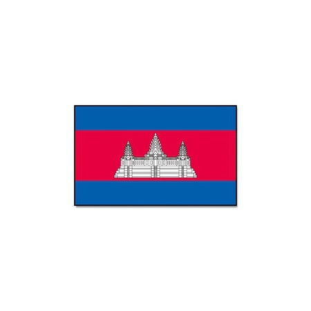 Vlag Cambodja 90 x 150 cm feestartikelen