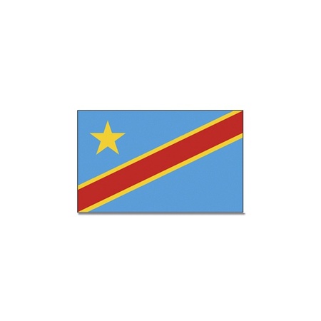 Vlag Congo 90 x 150 cm feestartikelen