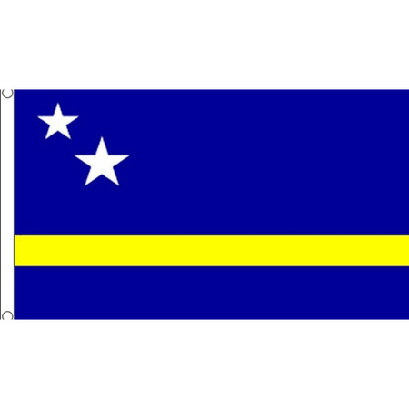 Vlag Curacao 90 x 150 cm 