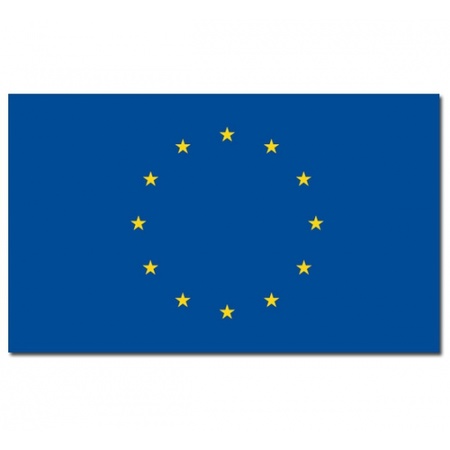 Vlag Europa 90 x 150 cm feestartikelen