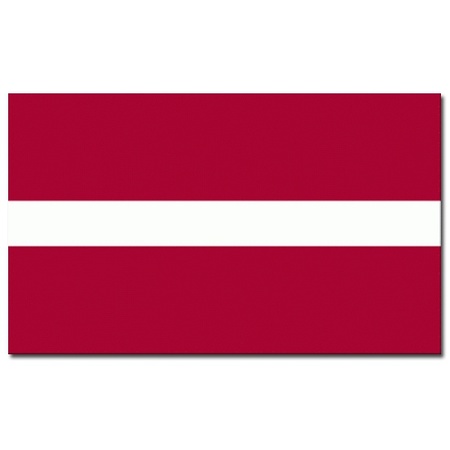 Vlag Letland 90 x 150 cm feestartikelen
