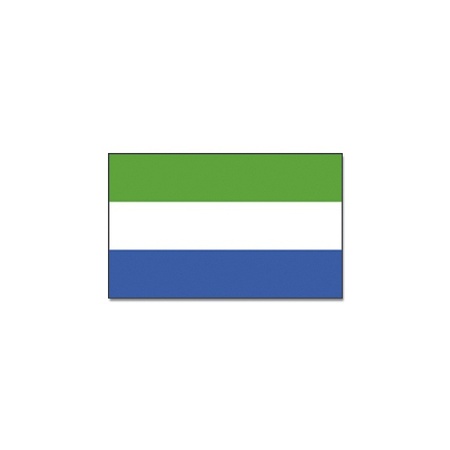 Vlag Sierra Leone 90 x 150 cm feestartikelen