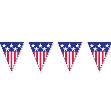 Vlaggenlijn - Amerika/USA - 4 meter