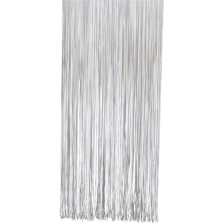 Fly/door curtain white spaghetti 230 cm