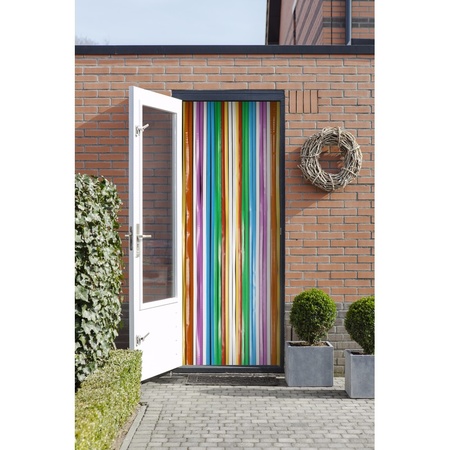 Door curtains multi color 90 x 200 cm