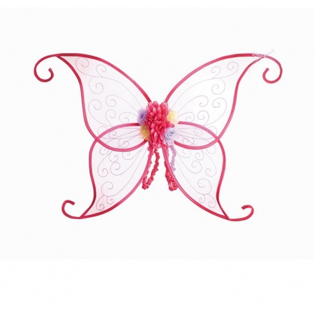 Butterfly wings pink