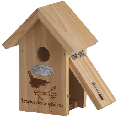 Wooden birdhouse 19,5x9,5 cm