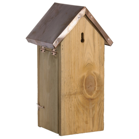 Birdhouse/nest box great tit copper roof 30 cm