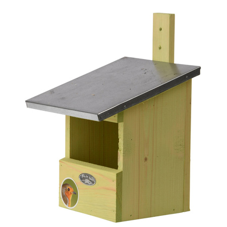 Birdhouse / nest box for robin 21 x 19,2 x 33,3 cm
