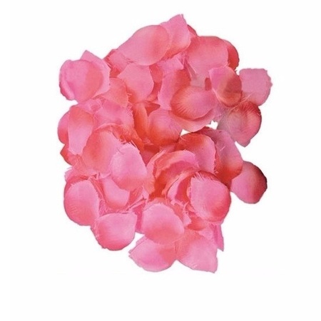 Voordelige luxe roze rozenblaadjes