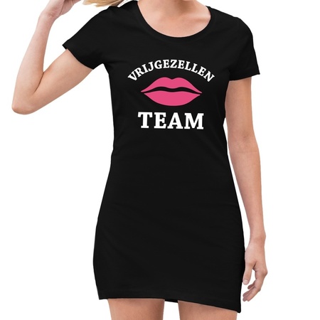 Vrijgezellenfeest team dress black for women