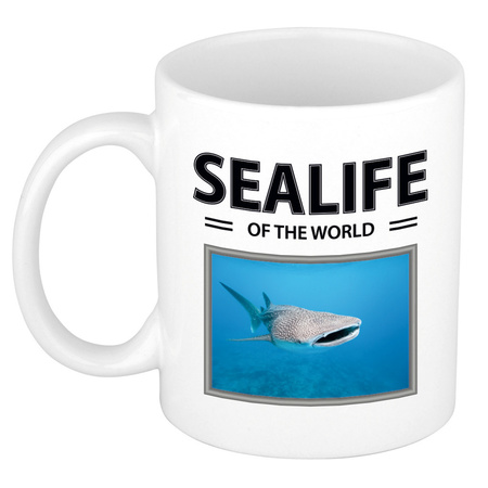Walvishaai mok met dieren foto sealife of the world