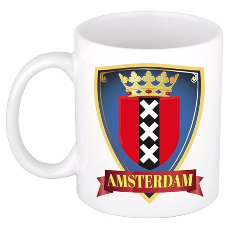 Coat of arms Amsterdam mug 300 ml