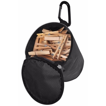 Clothespin bag with carbine