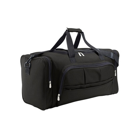 Travelbag black 62 x 30 x 26 cm