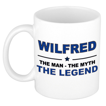 Wilfred The man, The myth the legend cadeau koffie mok / thee beker 300 ml