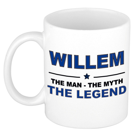 Willem The man, The myth the legend name mug 300 ml