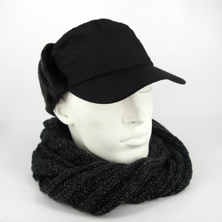 Winterhat with fury earcovers for adults.