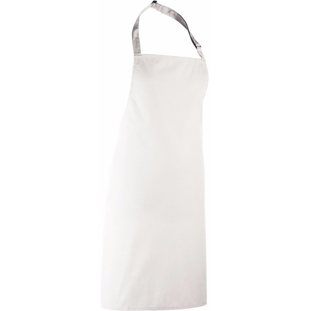 Barbecue apron for adults white