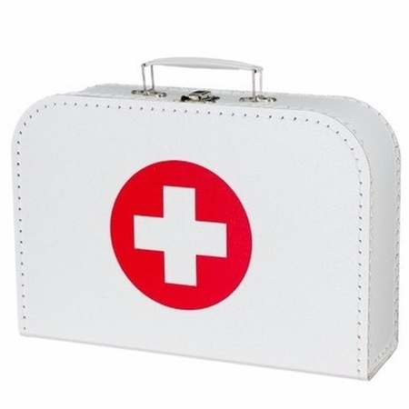 White doctor briefcase