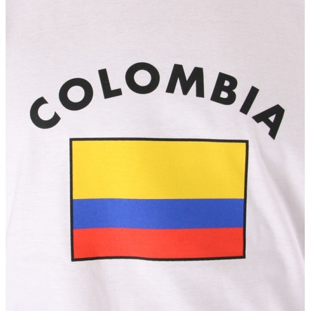 T-shirt with flag Colombia 