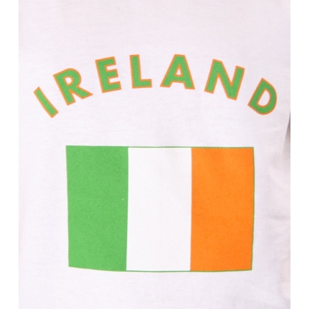 Wit kinder t-shirt Ierland