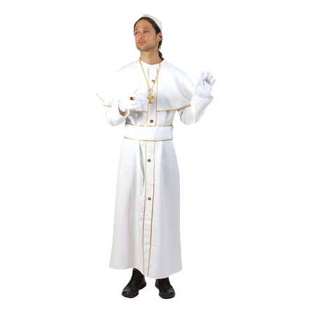 White pope costume