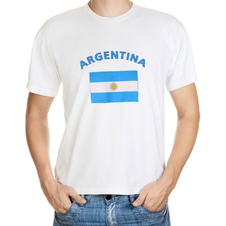 Argentina t-shirt with flag