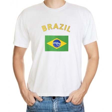 Brazil t-shirt with flag