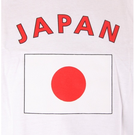 T-shirt with the flag of Japan