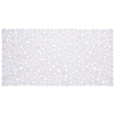 White anti-slip mat for showercabin/bath 77x39 cm