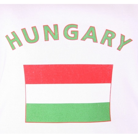 Witte dames tanktop Hongarije