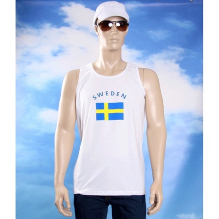 Tanktop flag Sweden