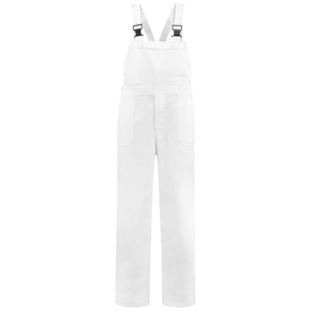 White dungarees for adults