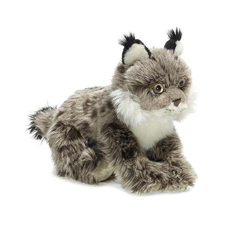 WNF pluche lynx knuffel grijs 23 cm
