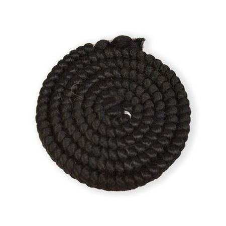 Crepe wool black 100 cm