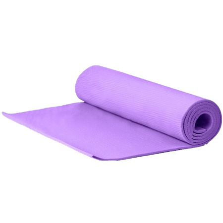Yogamat/fitness mat paars 180 x 51 x 1 cm