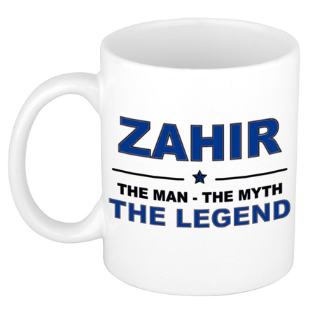 Zahir The man, The myth the legend name mug 300 ml