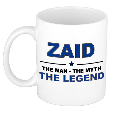 Zaid The man, The myth the legend name mug 300 ml