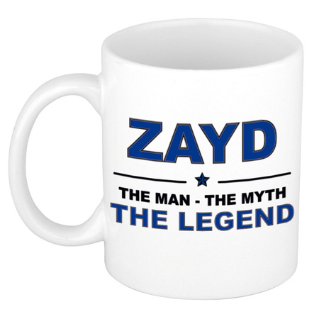 Zayd The man, The myth the legend name mug 300 ml